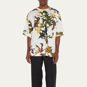 Dries Van Noten abstract print Hein crewneck t-shirt | ASO The Boys - Medium